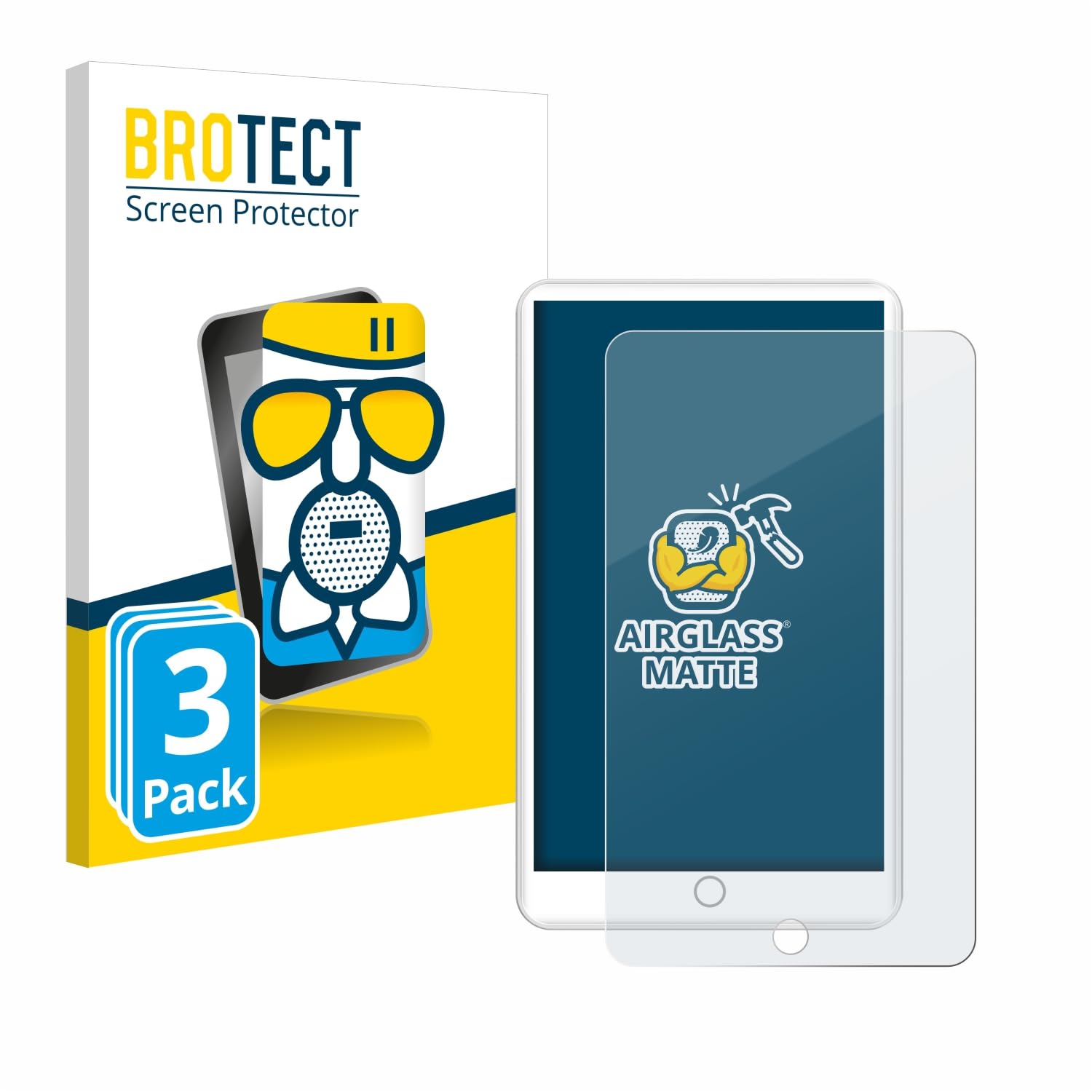 brotect Anti-Glare Glass Screen Protector Matte Compatible with mechen H1 (3 Pack) - Anti-Scratch 9H Protection Film
