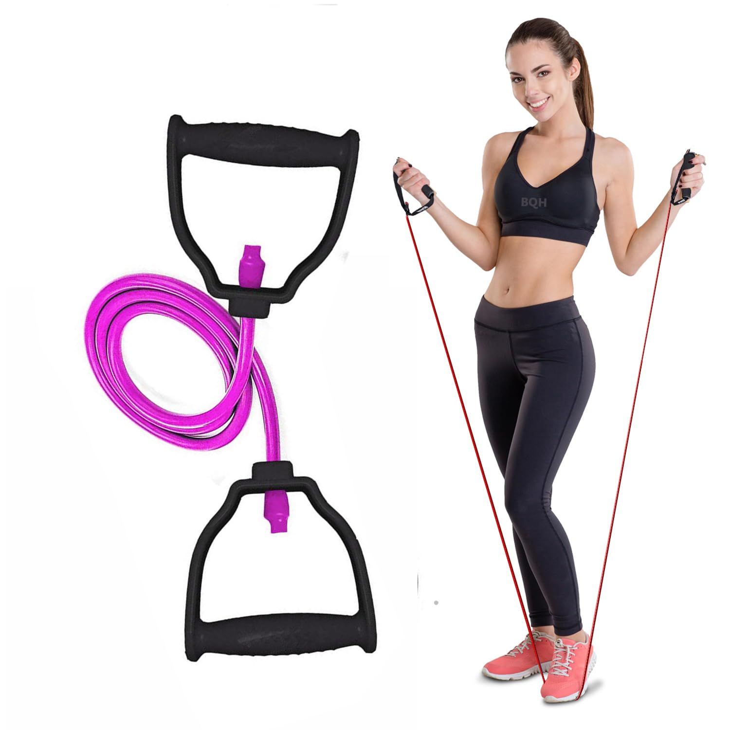 See full amazon price history chart for Resistance Tube Pull Rope Exercise Band for Stretching, Workout, Home Gym, Toning with Foam Grip Handles, Door Anchor, Workout Chart (Purple) Resistance Tube Pull Rope Exercise Band for Stretching, Workout, Home Gym, Toning with Foam Grip Handles, Door Anchor, Workout Chart (Purple) (B0D7SLWVNV) Amazon Price History, Amazon Price Tracker