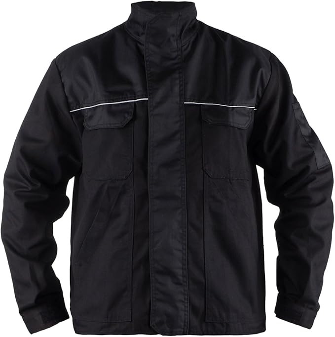 TMG Heavy Duty Lightweight Work Jackets Coats Black XL Amazon.ca
