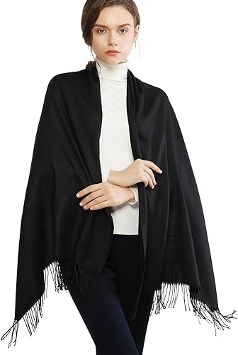 Miniatura 3 de RIIQIICHY - Bufanda y chal tipo pashmina para mujer, accesorio para vestido de noche, dama de honor, boda, novia, bufandas largas, grandes y cálidas