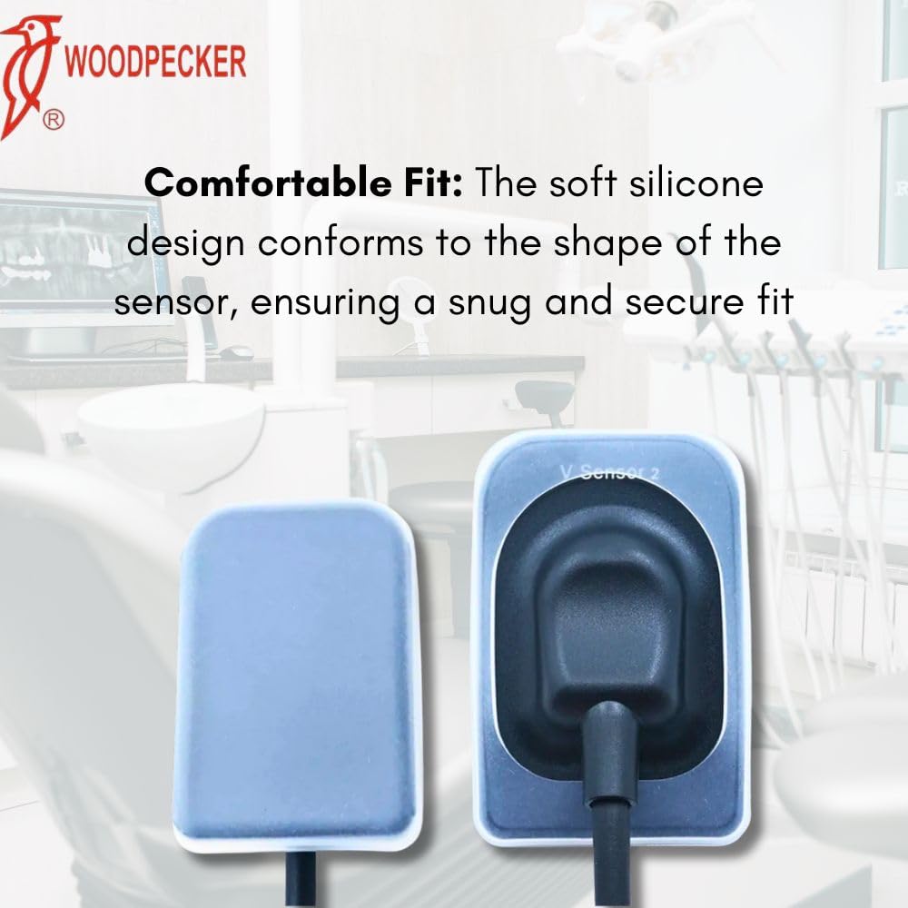 Dentgist Woodpecker Silicone Protective Cover for RVG Sensor Size - 1.5 | Soft & Flexible Shield | Enhances Sensor Durability | Reusable & Autoclavable - Image 2 thumbnail