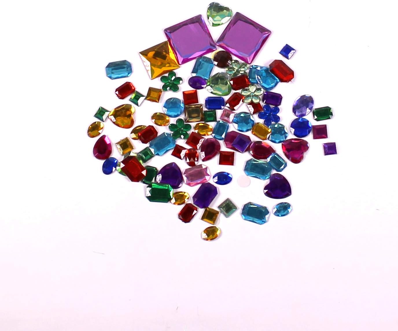 BCreative Assorted Acrylic Jewels 70g Amazon.co.uk Home & Kitchen