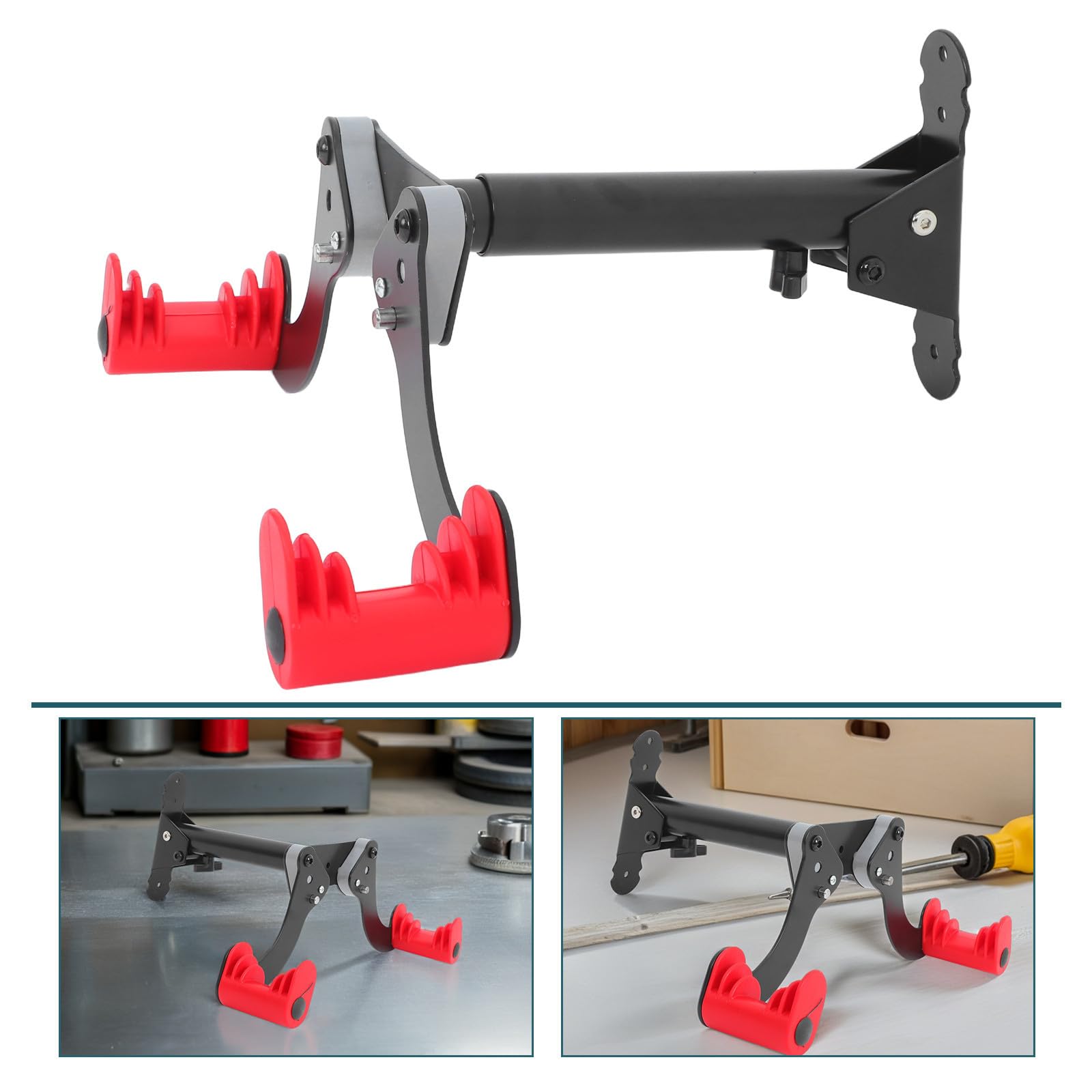 Perchero para Bicicletas Ajustable de Metal para Pared, Vertical