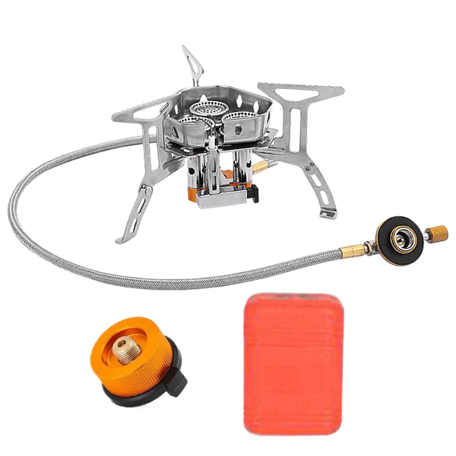 Réchaud de camping portable 2800W puissant et pliable pour cuisiner en randonnée