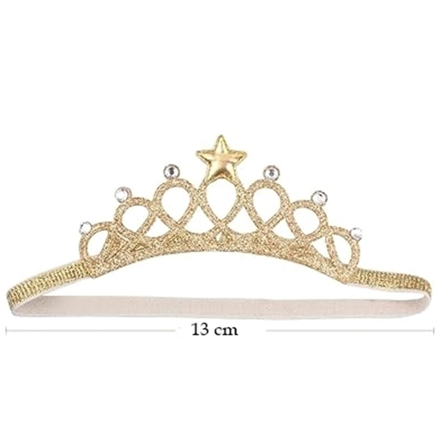 Tiara Coroa Infantil Dourada com Strass, Estrela Decorativa, Faixa Elástica, 13cm, para Festas em promoção! Veja a oferta e mais achadinhos de Laços & Tiaras Infantis 4 Hoje é o melhor dia para comprar Tiara Coroa Infantil Dourada com Strass, Estrela Decorativa, Faixa Elástica, 13cm, para Festas com aquele preço maroto! Promoção! Aproveite a oferta! 4