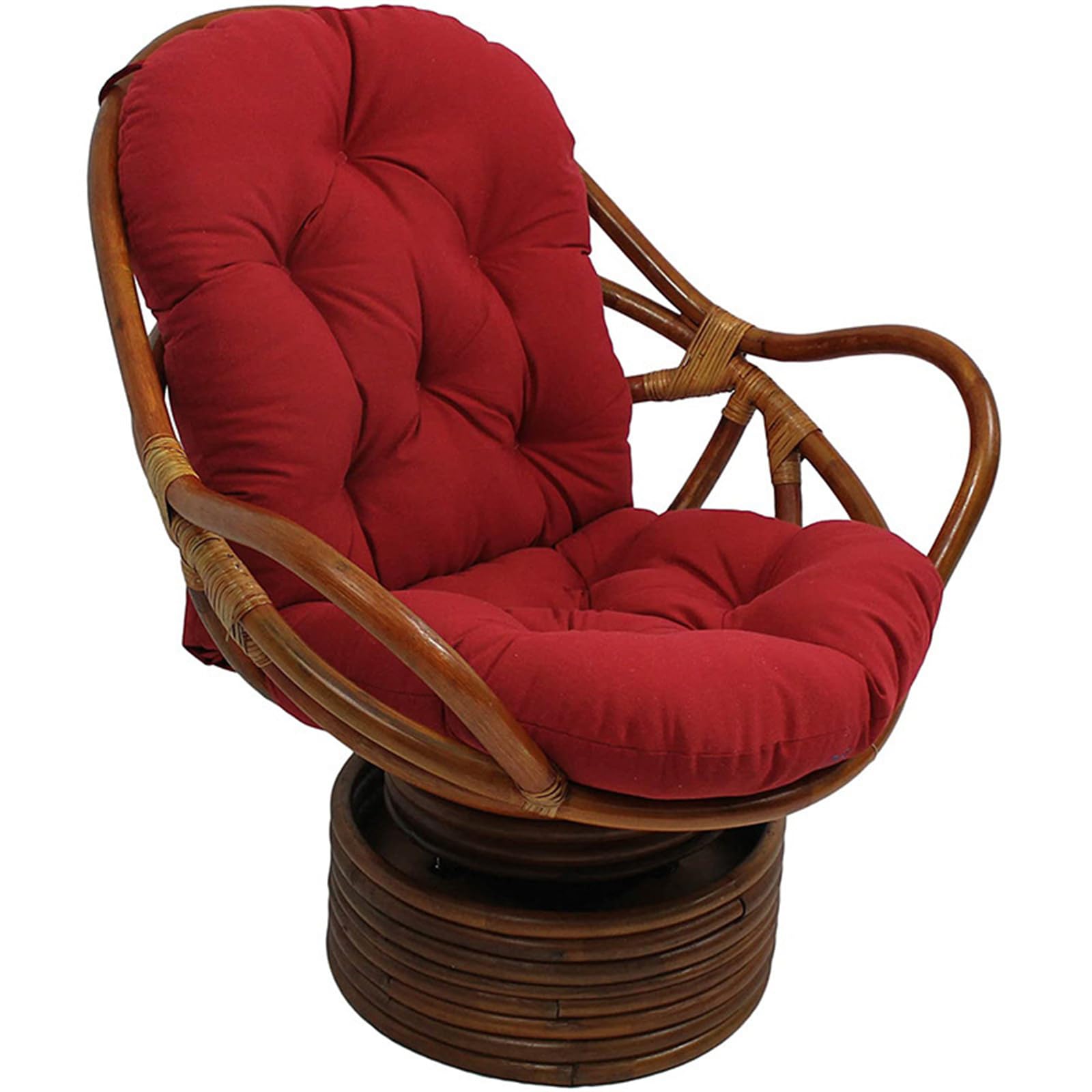 Bonlting Rattan Swivel Chair Cushion, 47