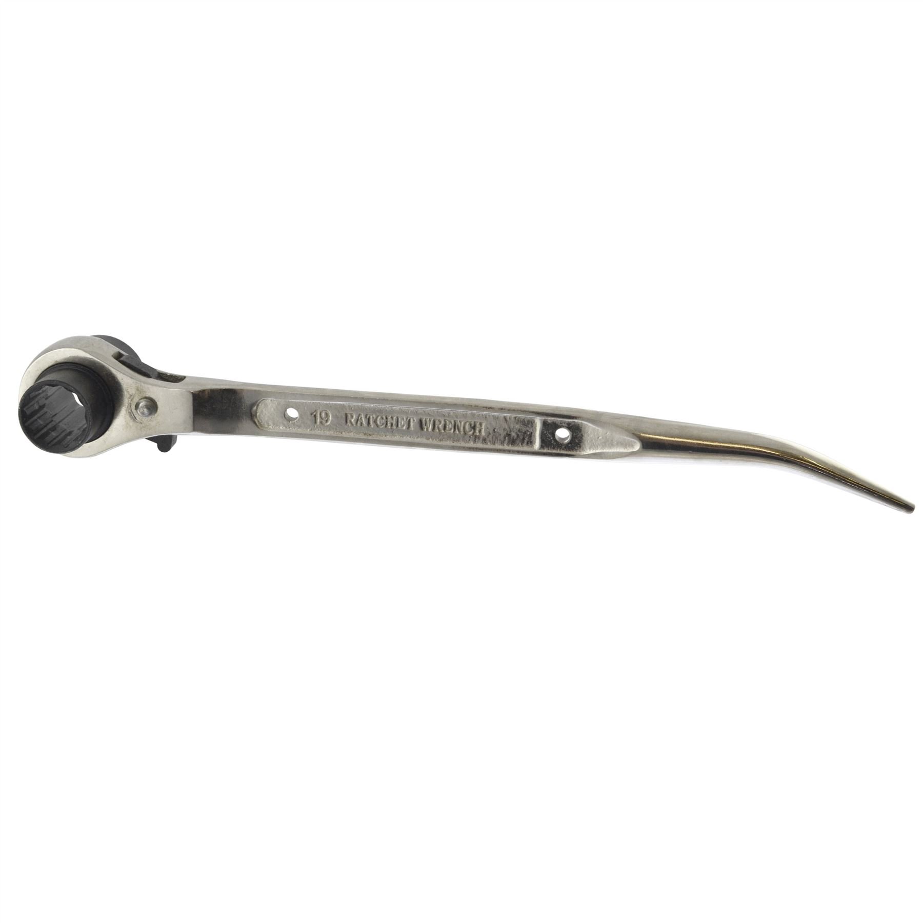 AB Tools Scaffold Spanner Ratcheting Podger 2 Way Bi Hex Ratchet 19mm 24mm Scaffolders from B&Q