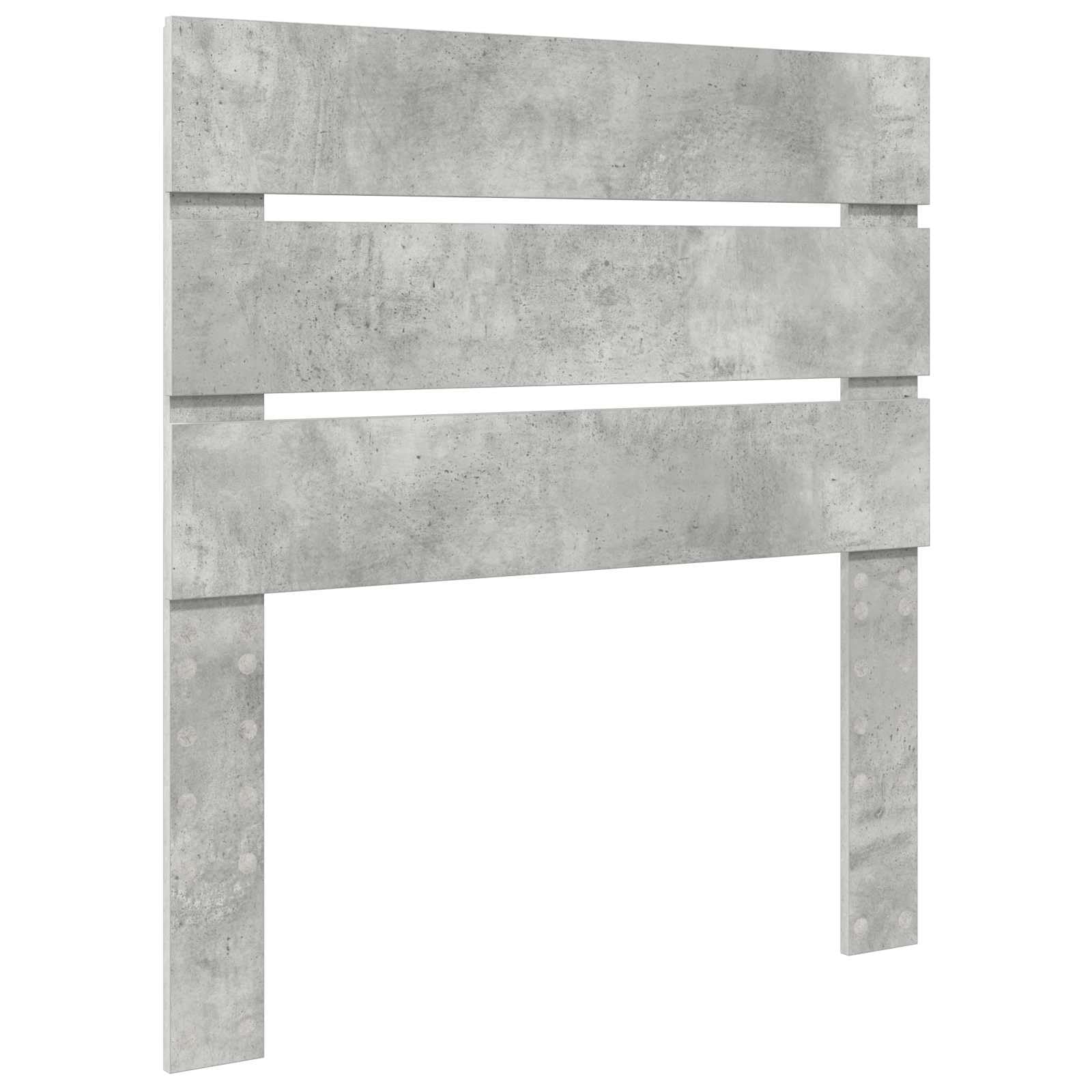 Lite drewno sosnowe nowoczesna rama łóżka Szary 75 x 190 cm