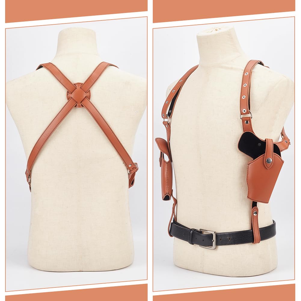 HOLSTER D'EPAULES VERTICAL EN CUIR VEGA - HOLSTERS - Catalogue - TR