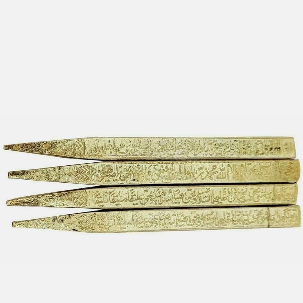 RBLISS CG 4 Barkaati Iron Sprituals Evil Eye protecter taveez Amulet for Home/Office/Iron bandish Nazar Naksh Nails /4 Corners House Suraksha kavach-picture-24