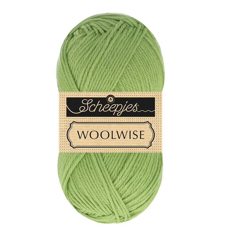Scheepjes Woolwise 1x100g - 755 Pine Needle, Green Knitting and Crochet Yarn