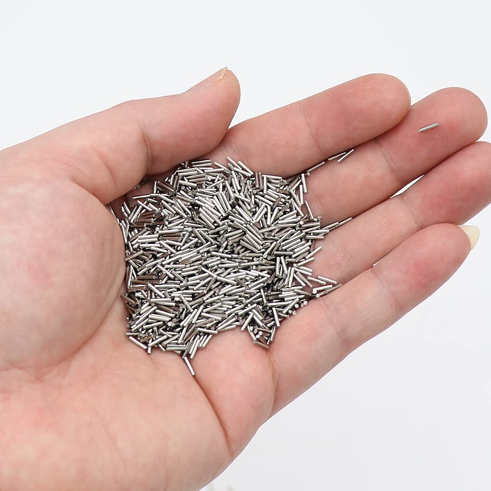 1000G Edelstahl Magnetische Polierstifte Mini Pins Schmuck Polieren Nadeln Reinigung Gravur Werkzeug Schmuck Polierer Werkzeuge (1.0X5MM)