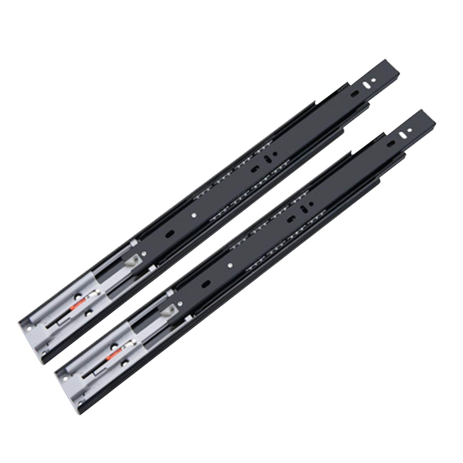 Buy ZHANGYU Heavy Duty Push To Open Drawer Runners Slides Ball Bearing Drawer Glides 3Fold Full