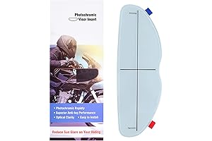 3.58" x 10.7" Photochromic Anti Fog Helmet Film