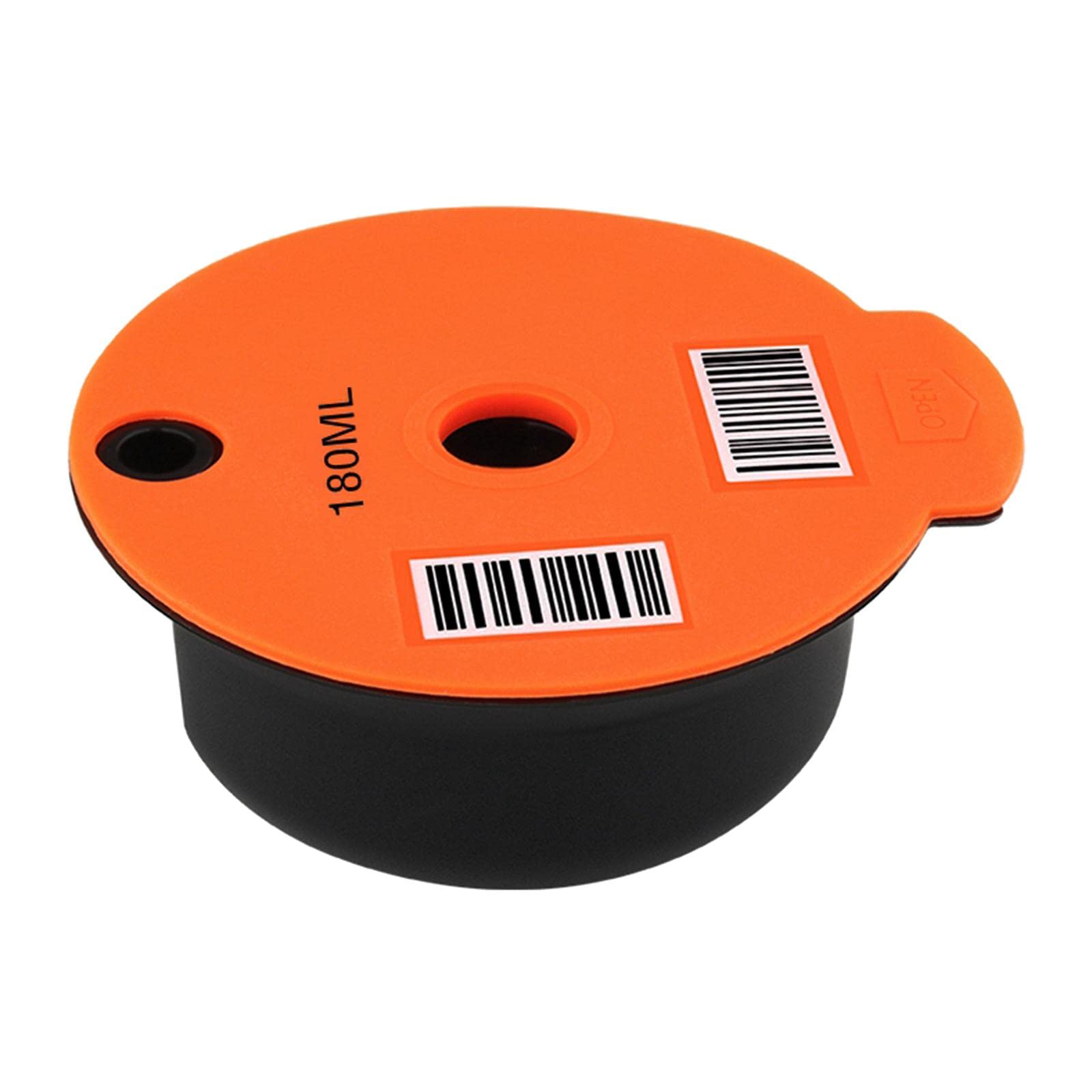 Cápsula Reutilizable de Café Portacápsulas Rellenable con Filtro Preciso de Acero Inoxidable para Uso en el Trabajo Casa Cafetería