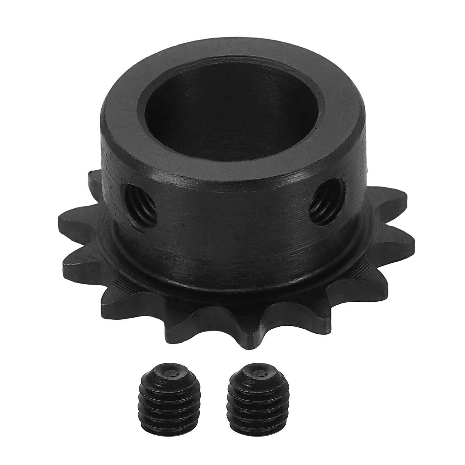 uxcell #25 Chain Roller Sprocket 15mm Bore 31.5mm OD, 14 Tooth C45 Steel