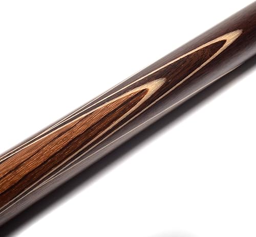 Miniatura 3 de CUESOUL 34 Jointed Snooker Cue 57 inch Handcraft with ExtensionJoint Protector Packed in Leatherette Cue Bag