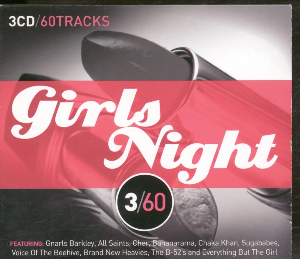 Various Artists Girls Night triple CD UK Crimson 2011 3 X CD in tri-fold digipak