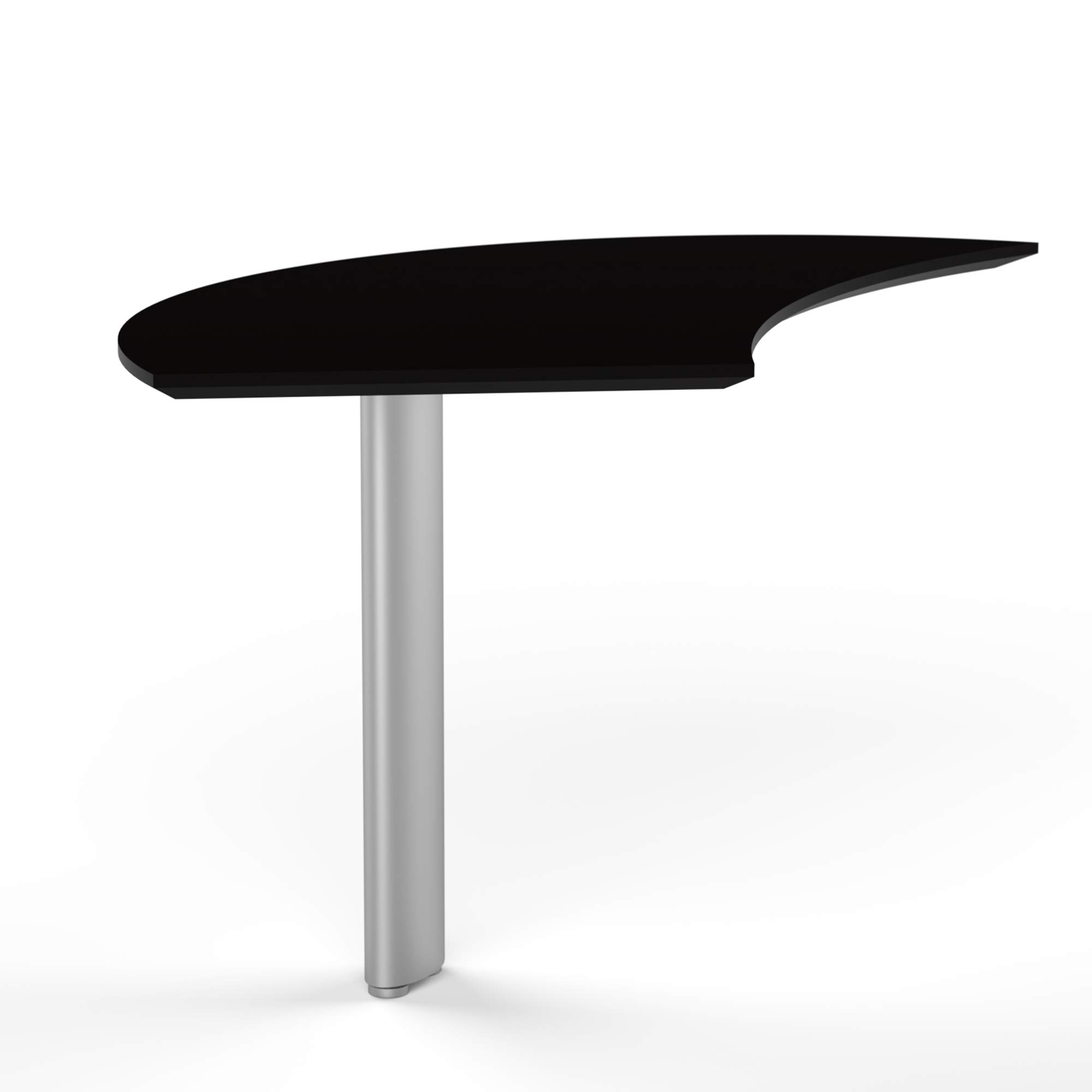 Mayline MNEXTLLDC Medina Left Curved Desk Extension, for use with Desks, sold separately