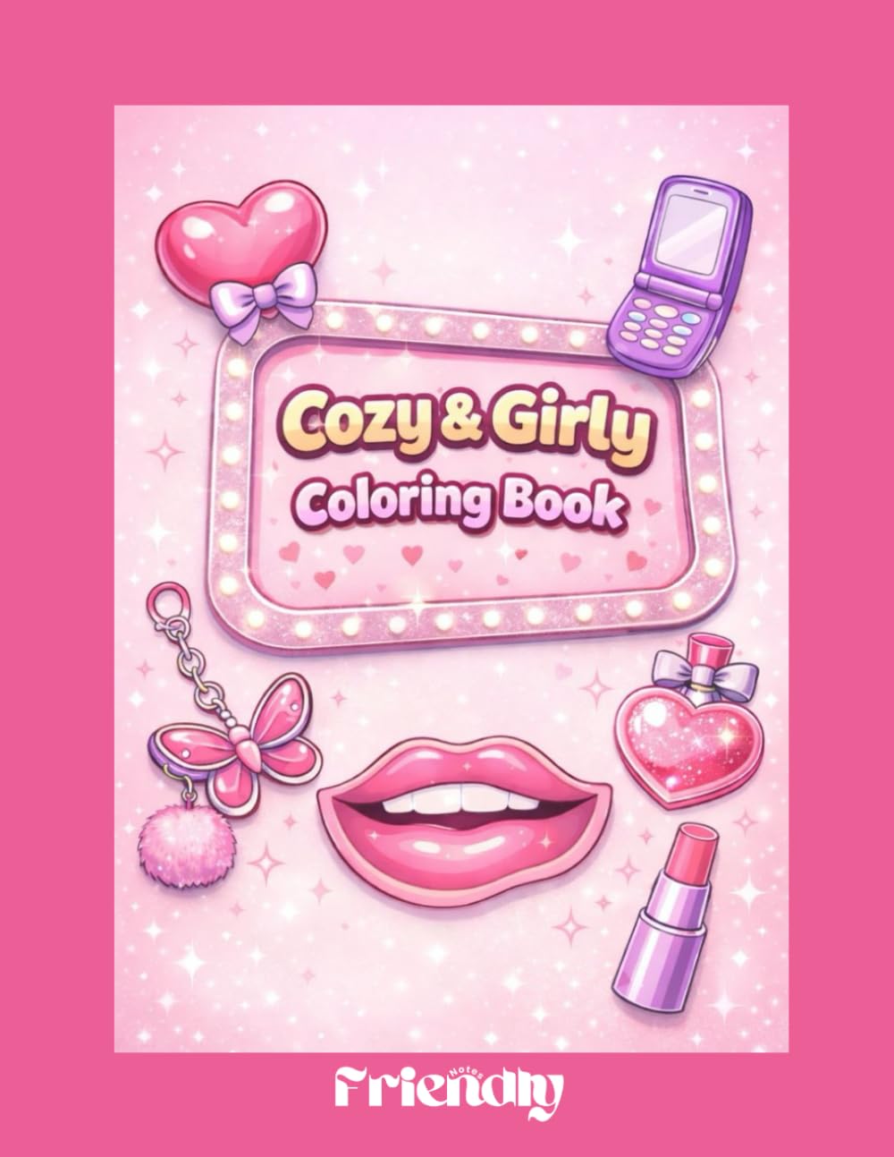 Cozy&Girly: Coloring Book (Girly Vibes)