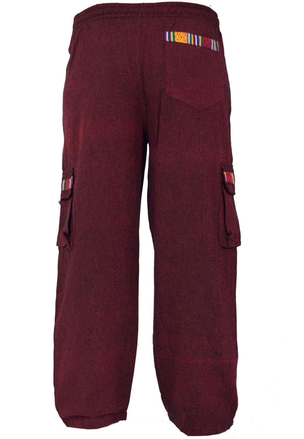 Guru-Shop, Pantalones de Yoga, Pantalones Goa en Estilo étnico, Algodón, Pantalones Para Hombres