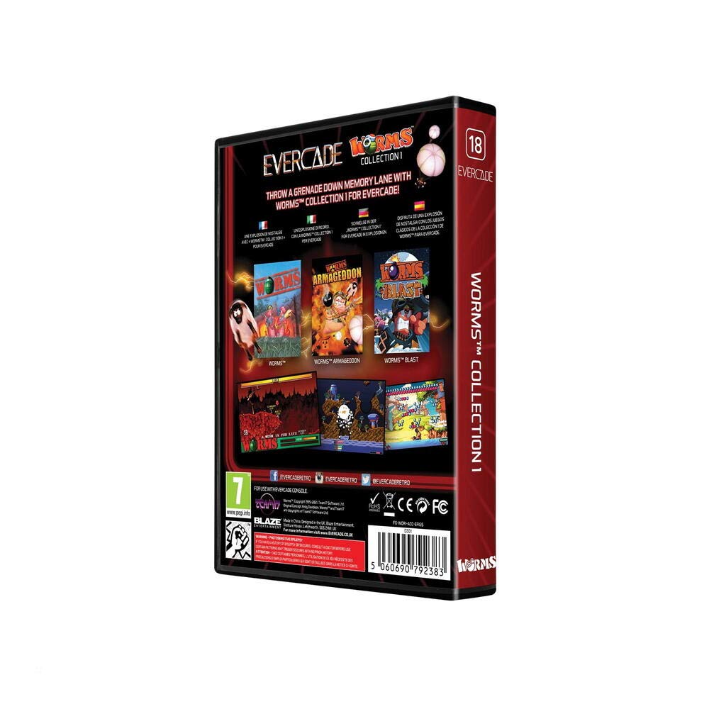Blaze Evercade - Worms Collection 1