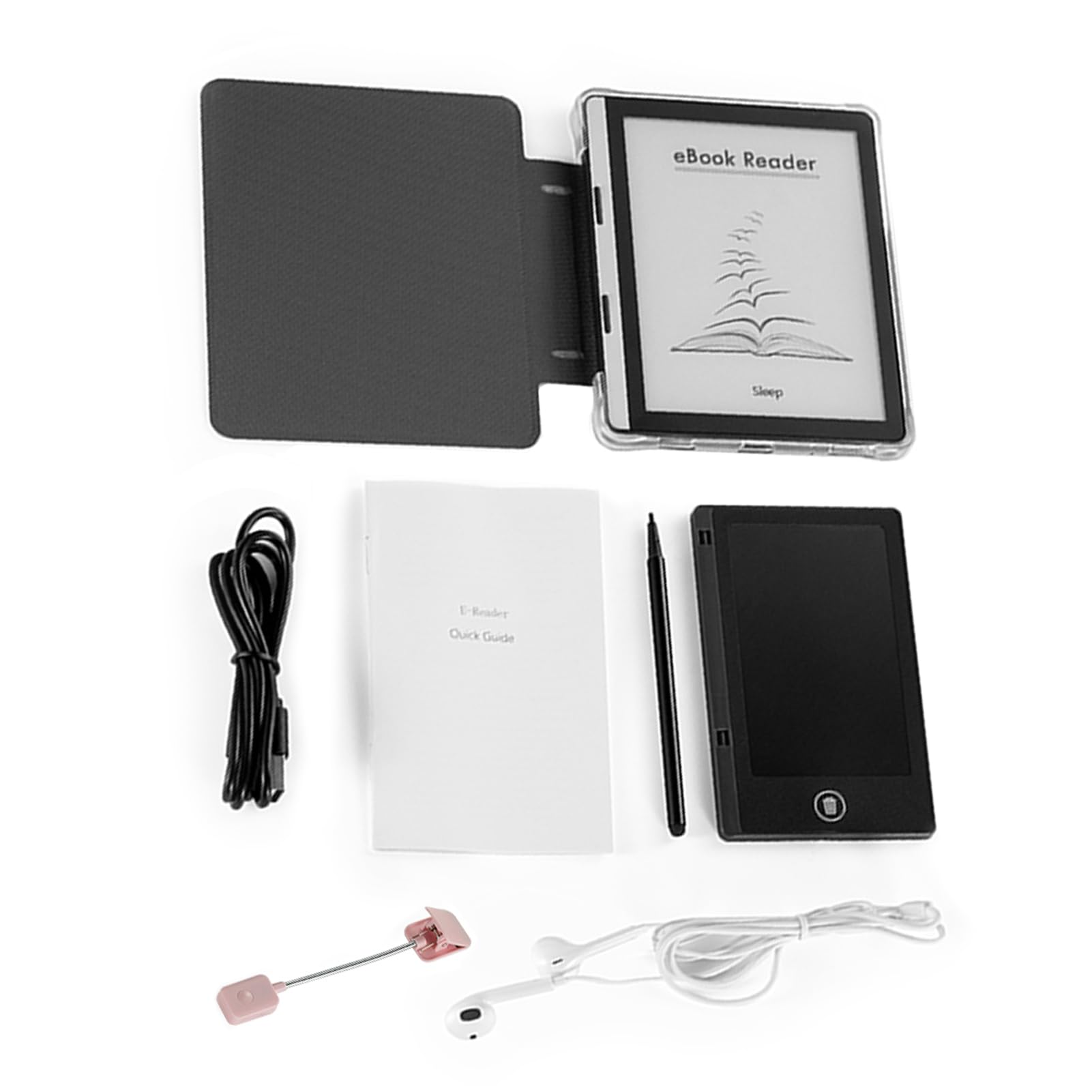 GOWENIC EBook-Reader-Tablet mit Langer Akkulaufzeit | Ultradünner Taschen-Ereader mit 16 GB Frontlicht (1G+16G)