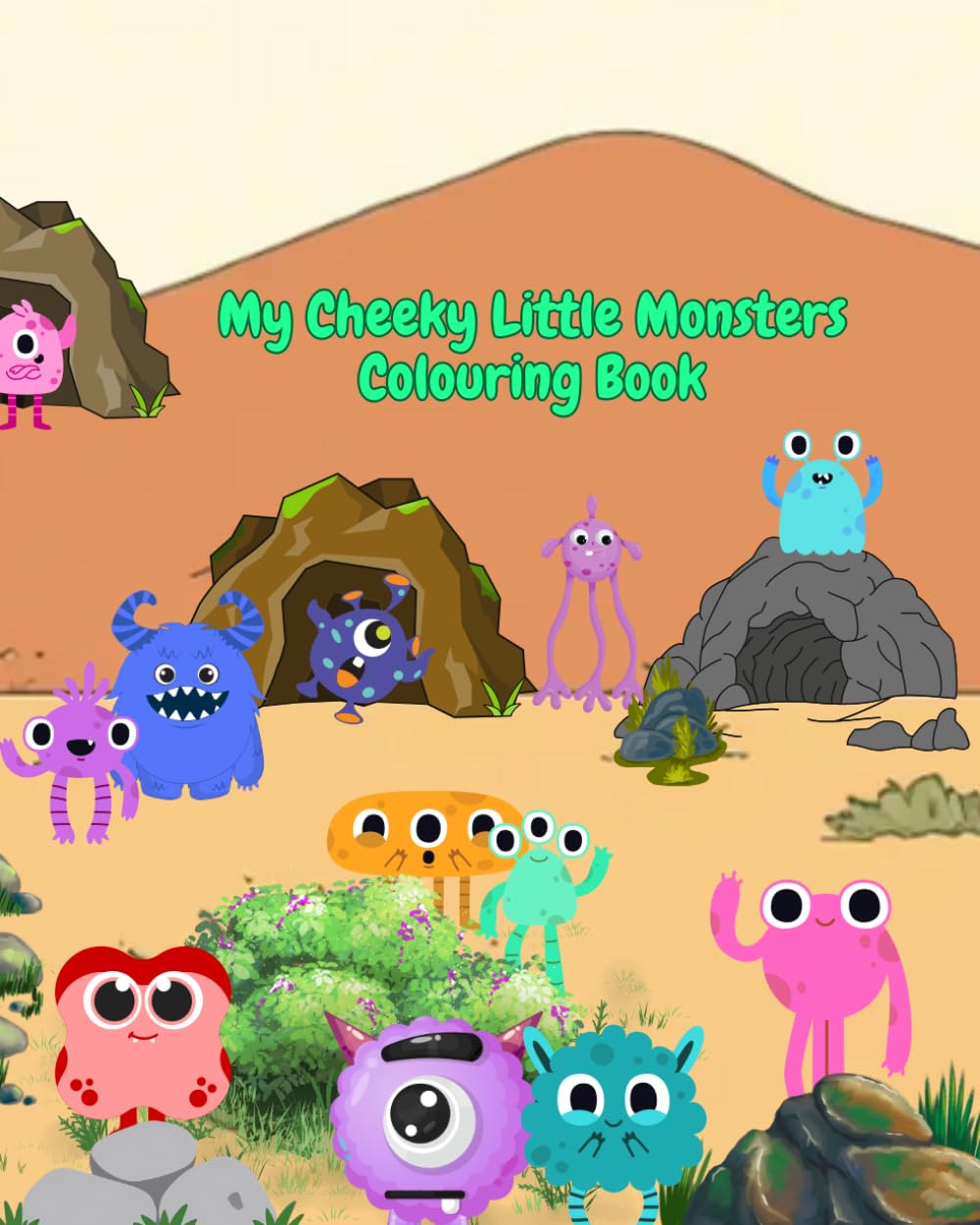 My Cheeky Little Monsters Colouring Book (My Colouring Book Series)