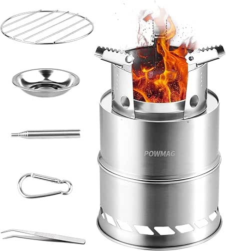 Powmag réchaud de camping pliable