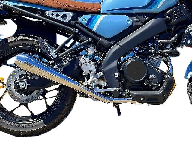Amazon | XSR125用 メガホンマフラー【政府認証】 | フルエキゾースト