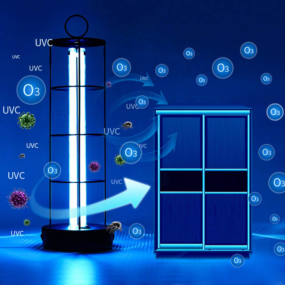 Lampada di disinfezione UV Lampada di sterilizzazione domestica Lampada germicida Lampada per acari della scuola materna Lampada repellente per insetti Lampada deodorante Tubo
