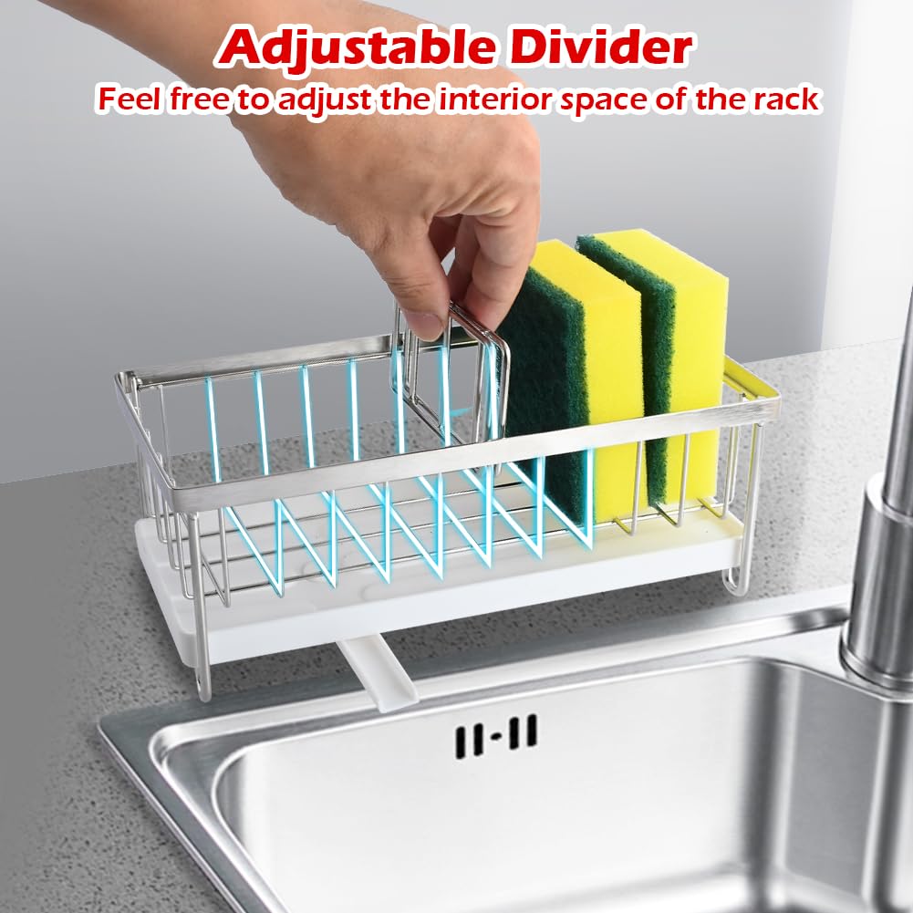 Amazon｜zxbaers キッチンシンク用スポンジホルダー キッチンシンク