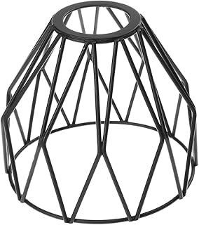 POPETPOP アイアンアートランプシェード 耐久性鉄製 簡約デザイン レストラン通路用 天井灯カバー インテリア装飾用