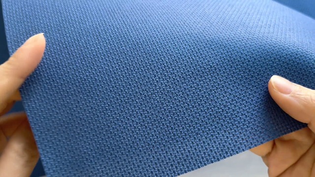 Image of Aida Cloth 14 Count Cross Stitch Fabric,19x28inch (14CT,Jeans Blue)