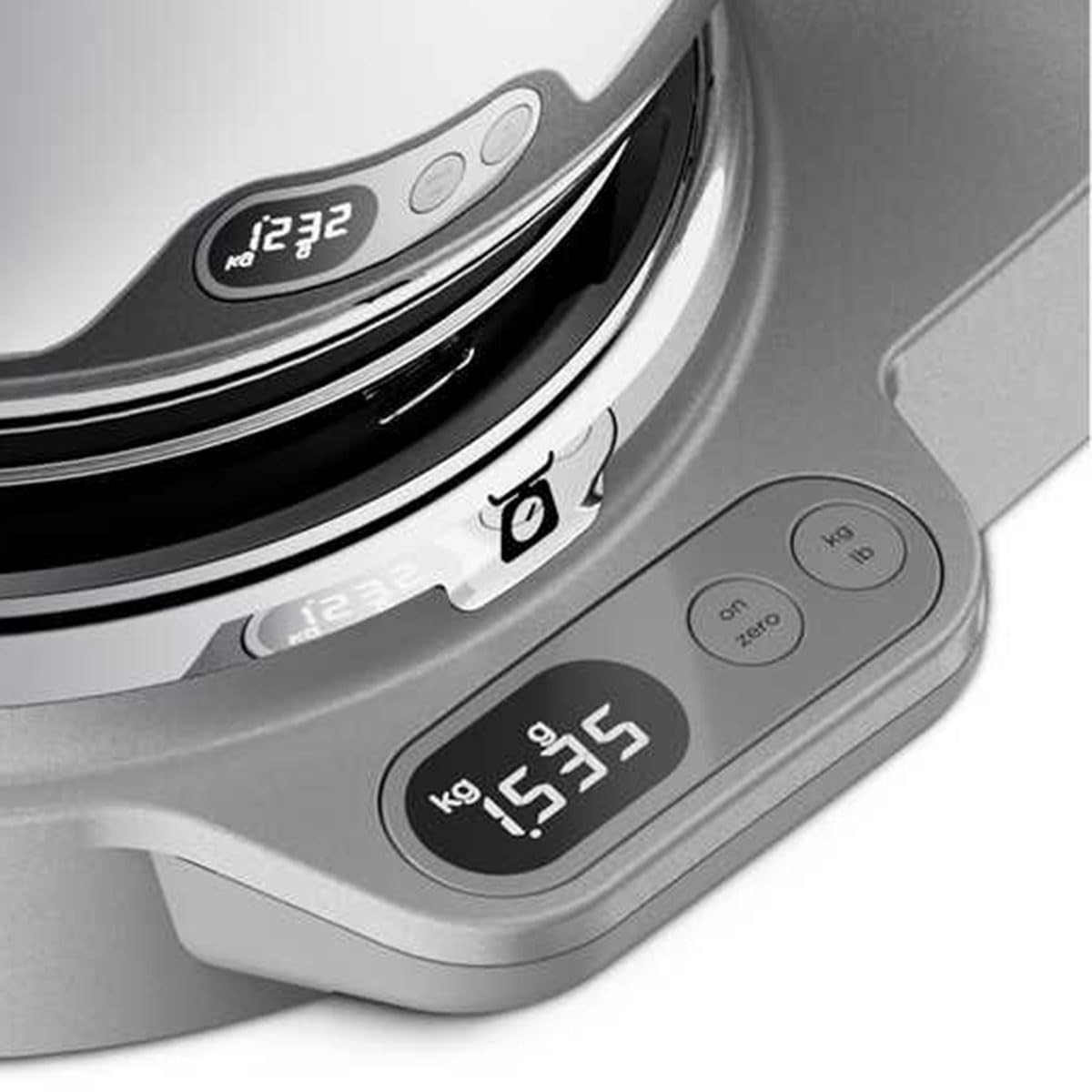 Kenwood Titanium Chef Baker Mikser, Srebrny, 5/3,5 l