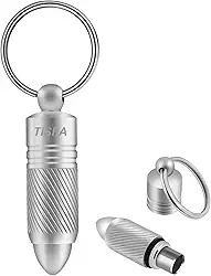 TISFA Cortador de Charuto Aparafusador de Aço Inoxidável Portátil (Prata)