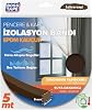 Boss Tape EPDM Kauçuk Pencere Kapi Izolasyon Bandi, 5mm X 15mm X 5mt Boyut, Kahverengi