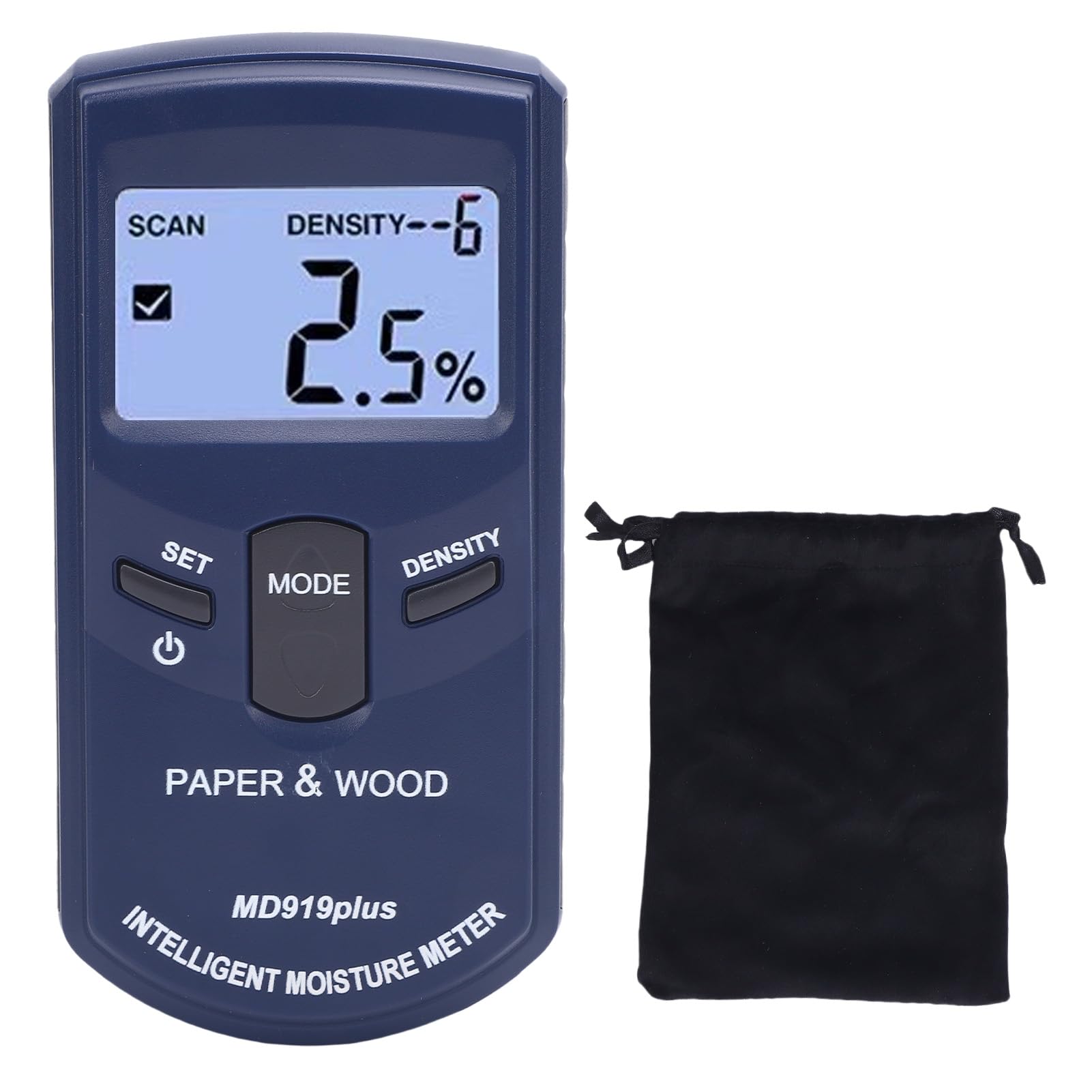 Misuratore di Acqua in Legno, MD919Plus Digital Concrete Building Water Detector Umidità 'umidità