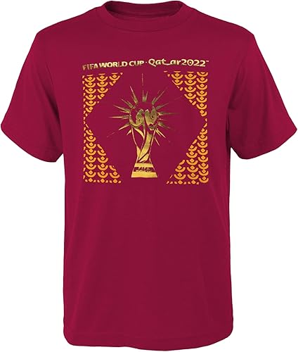 Miniatura 7 de Outerstuff Camiseta de manga corta Trofeo de la Copa Mundial de la FIFA para hombre