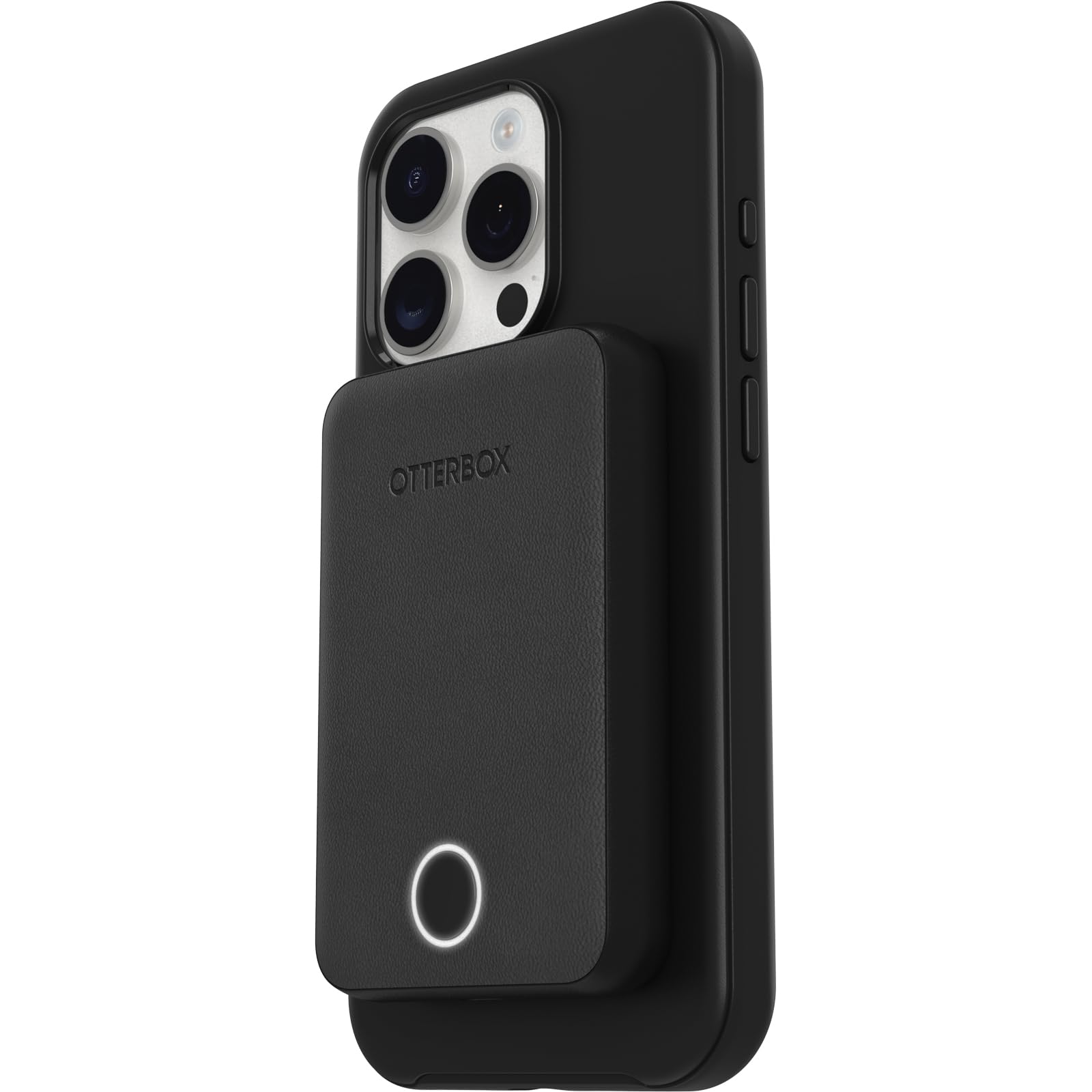 Flintronic Magnetische batterij, 5000 mAh draadloze magnetische powerbank, magnetische draadloze powerbank, snel opladen met USB-C oplaadkabel, voor iPhone 15 14/13/12/Pro/Pro Max
