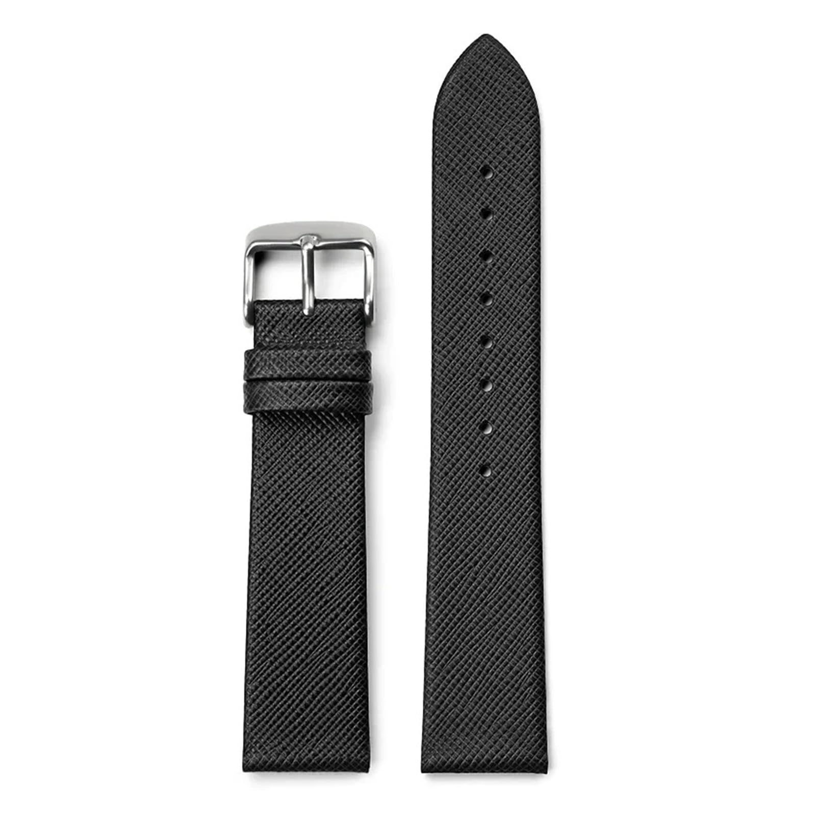 LUGEMA Bracelet En Cuir Véritable Souple De 12 À 22 Mm For Hommes Et Femmes, Compatible Avec Les Montres Connectées. Accessoires For Montres Connectées.