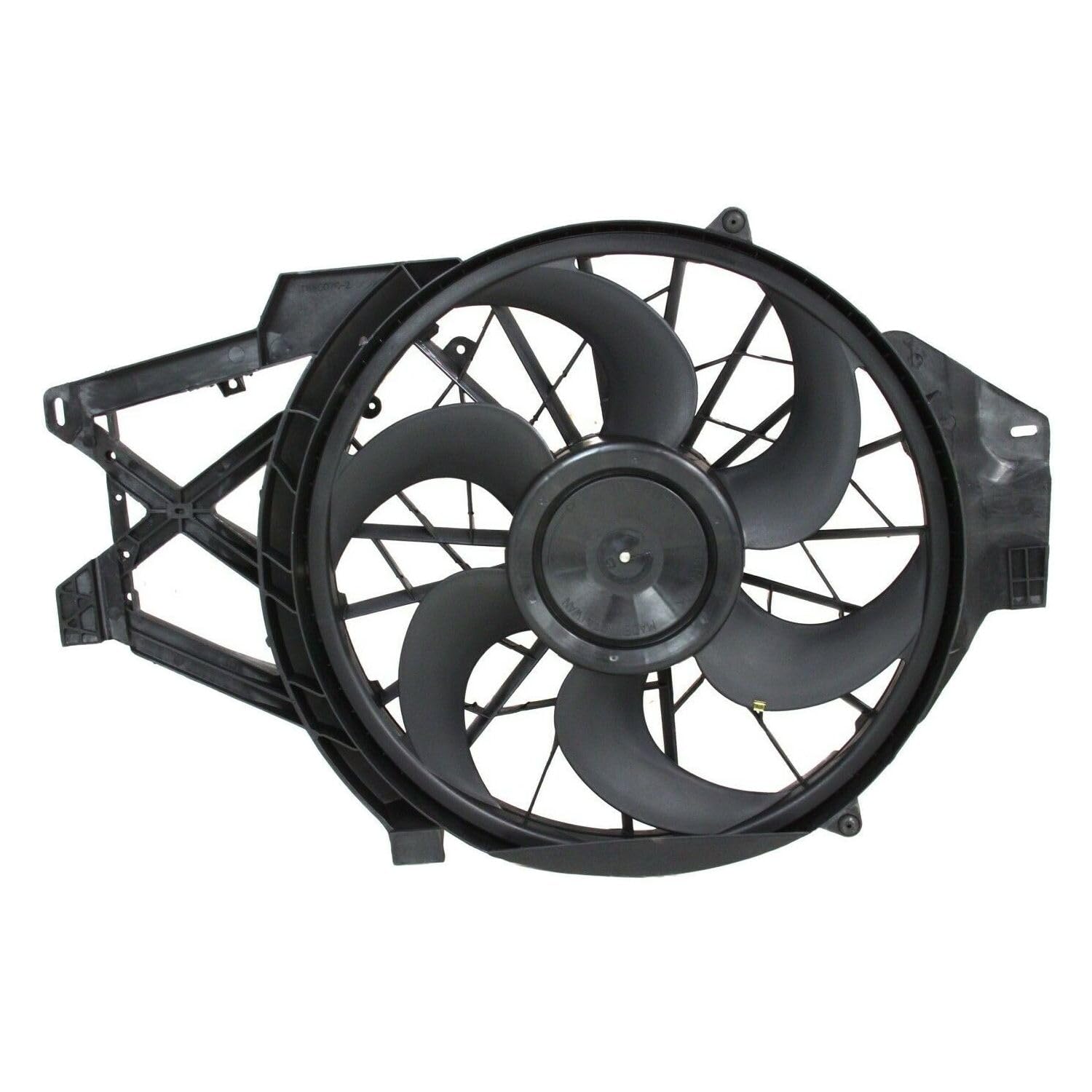 Lmrysalque Radiator Cooling Fan Blade V6 Assembly for Ford for Mustang 3.8L 1999-2004 Does Not Include Shroud FO3115131 3R3Z8C607A