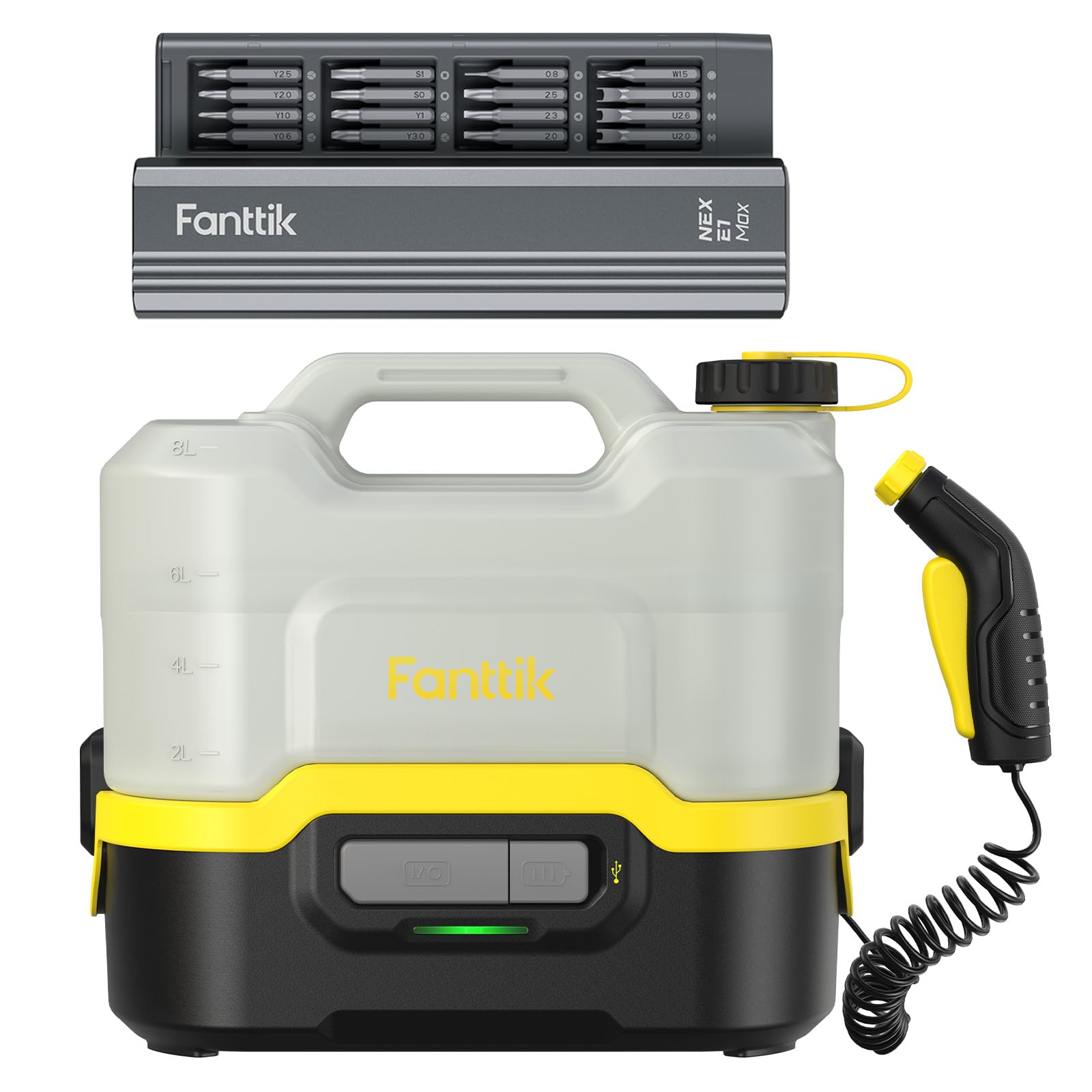 Fanttik E1 Max 3 7V Mini Electric Screwdriver NB8 Nano Portable Electric Sprayer