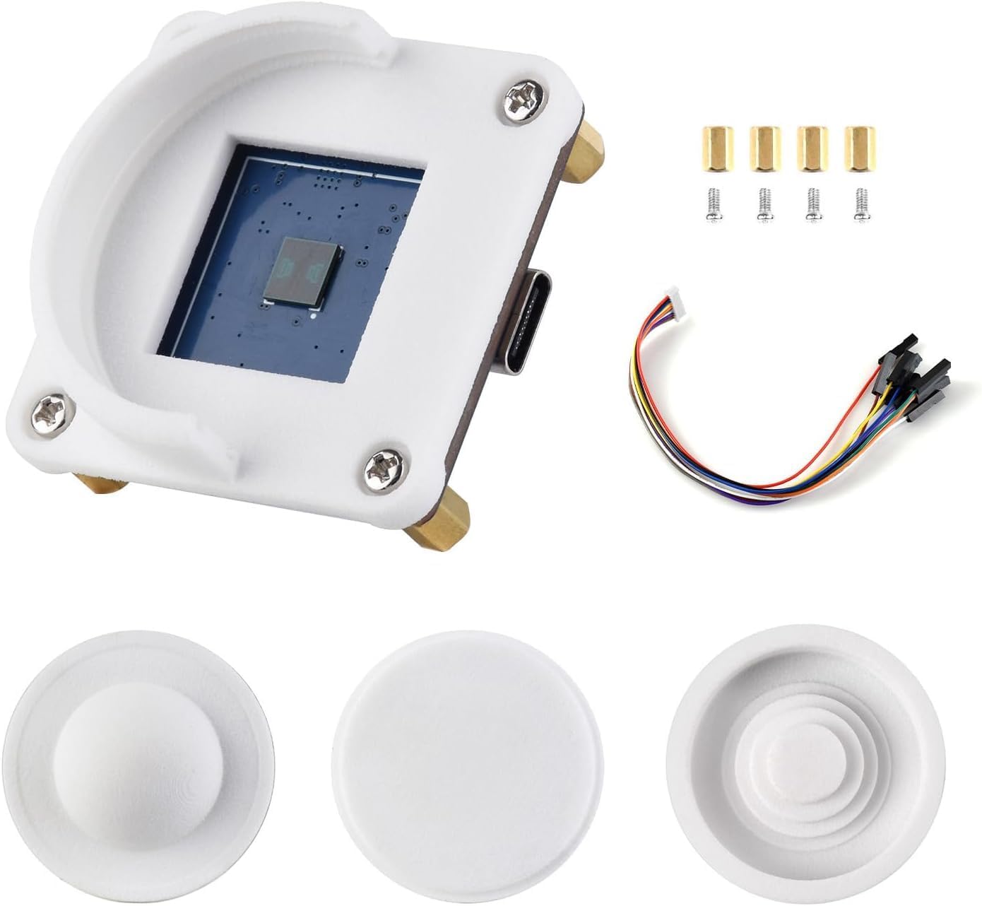 A121 60GHz Mmwave Radar Micro-Motion Detection Module, Based On Pulsed Coherent Radar (PCR) Technology, Supports High-Precision Distance Measurements, +Holder @XYGStudy (A121 Range Sensor Box)