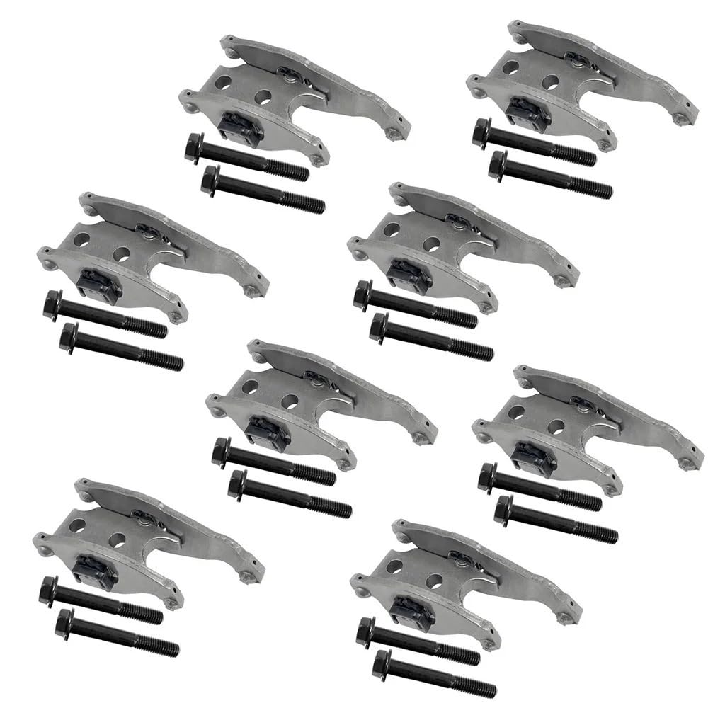 zestaw dźwigienek wydech Pasuje do Ford F250 F350 F450 Super Duty 6.4L części zamienne do silnika samochodowego 8 sztuk zestaw wsporników wahacza dolotowego i wydechowego