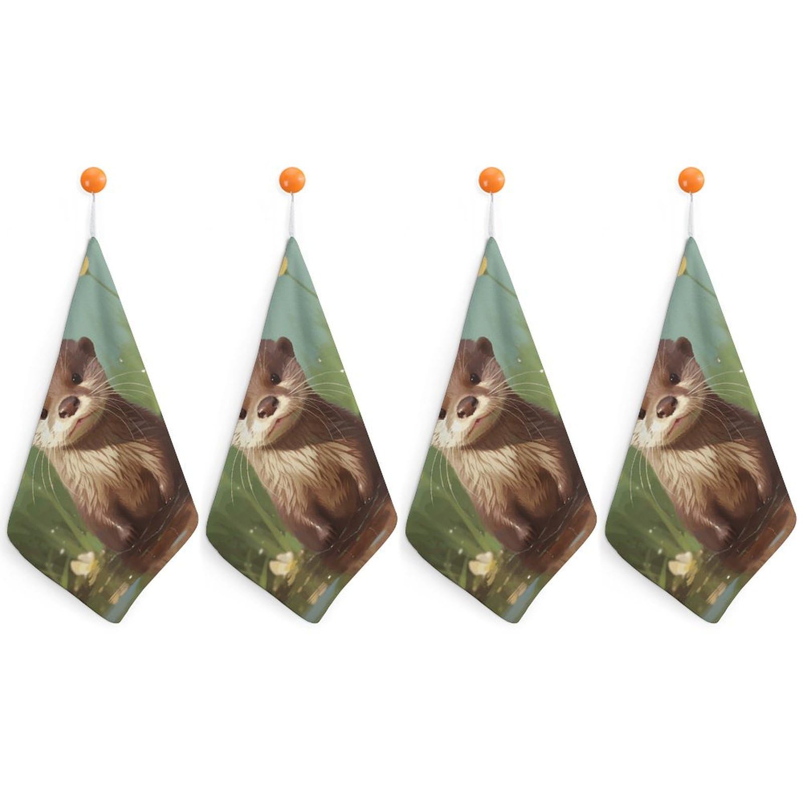 Serviettes de cuisine microfibre loutre : finis les torchons mouillés qui sentent mauvais