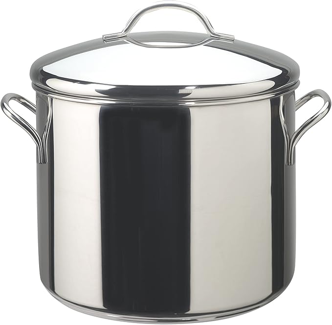 Farberware Classic Series stainless steel 12 quart stock pot with lid