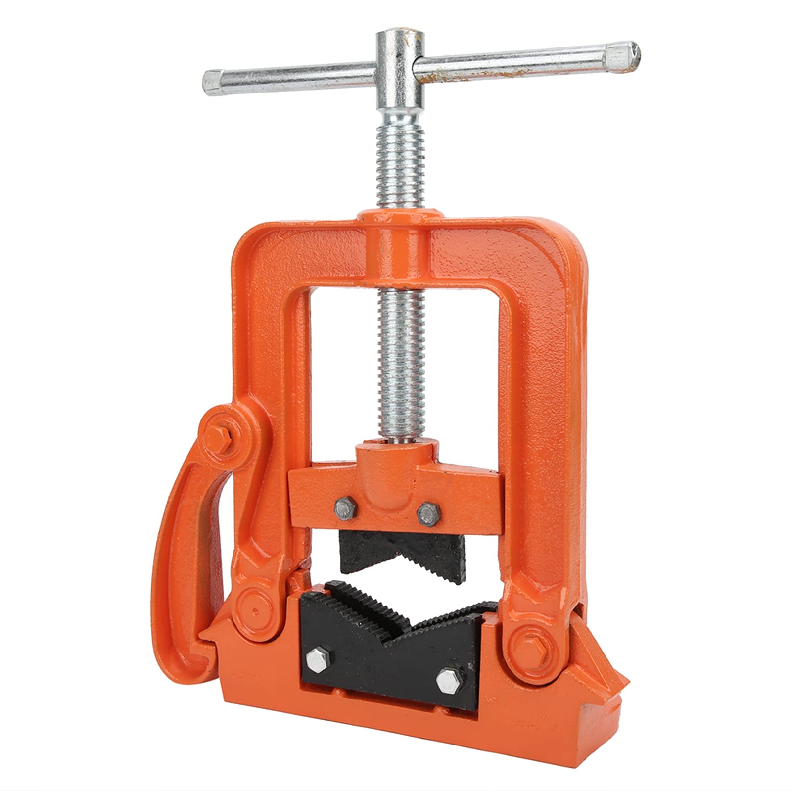 Tornillo de banco para tuberías Herramienta de engarzado resistente de acero con alto contenido de carbono para abrazaderas de tuberías de agua AK 6429 Diámetro máximo de sujeción