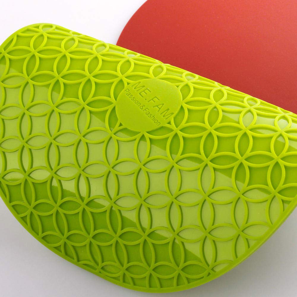 Podkładki silikonowe pod garnki miski na stół izolacyjne - 3 sztuki niebieskie(Placemat 3 Pieces green)