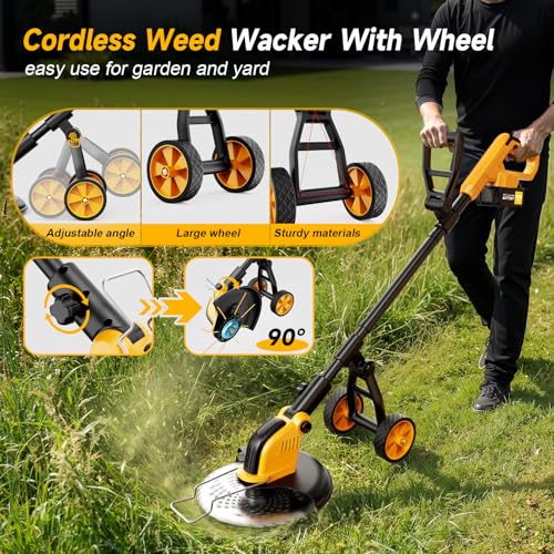 Battery Powered Grass Trimmer